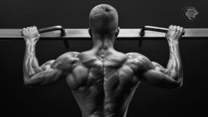 man gespierd lichaam