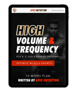 Training schema e-book tablet apex nutrition