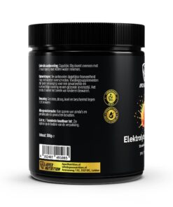 Elektrolyten Strawberry Lemon achterkant