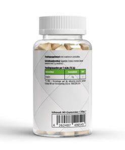 Creatine gummies appel smaak Ingredienten