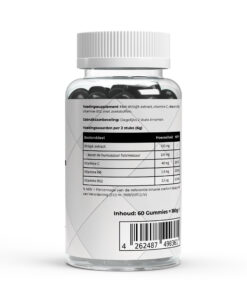 Shilajit gummies aardbei ingredienten