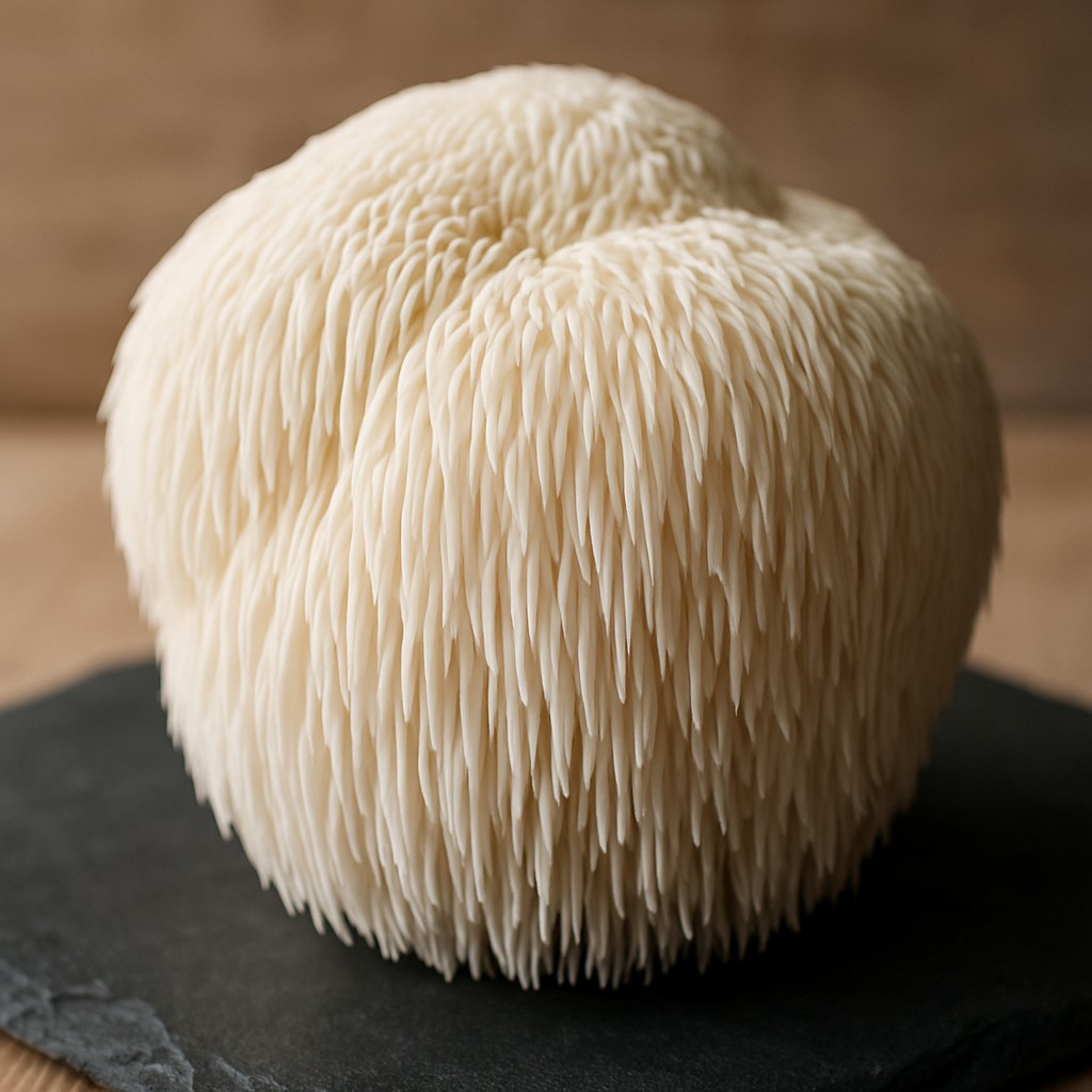 Lion's Mane paddenstoel Hericium erinaceus