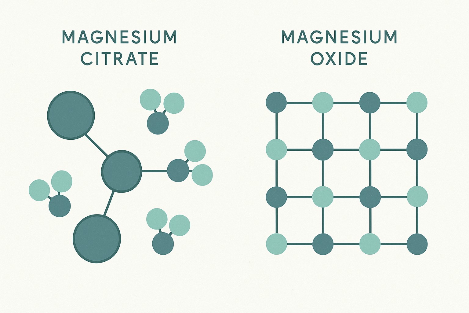 Verschillende vormen van magnesium in magnesium gummies uitgelegd